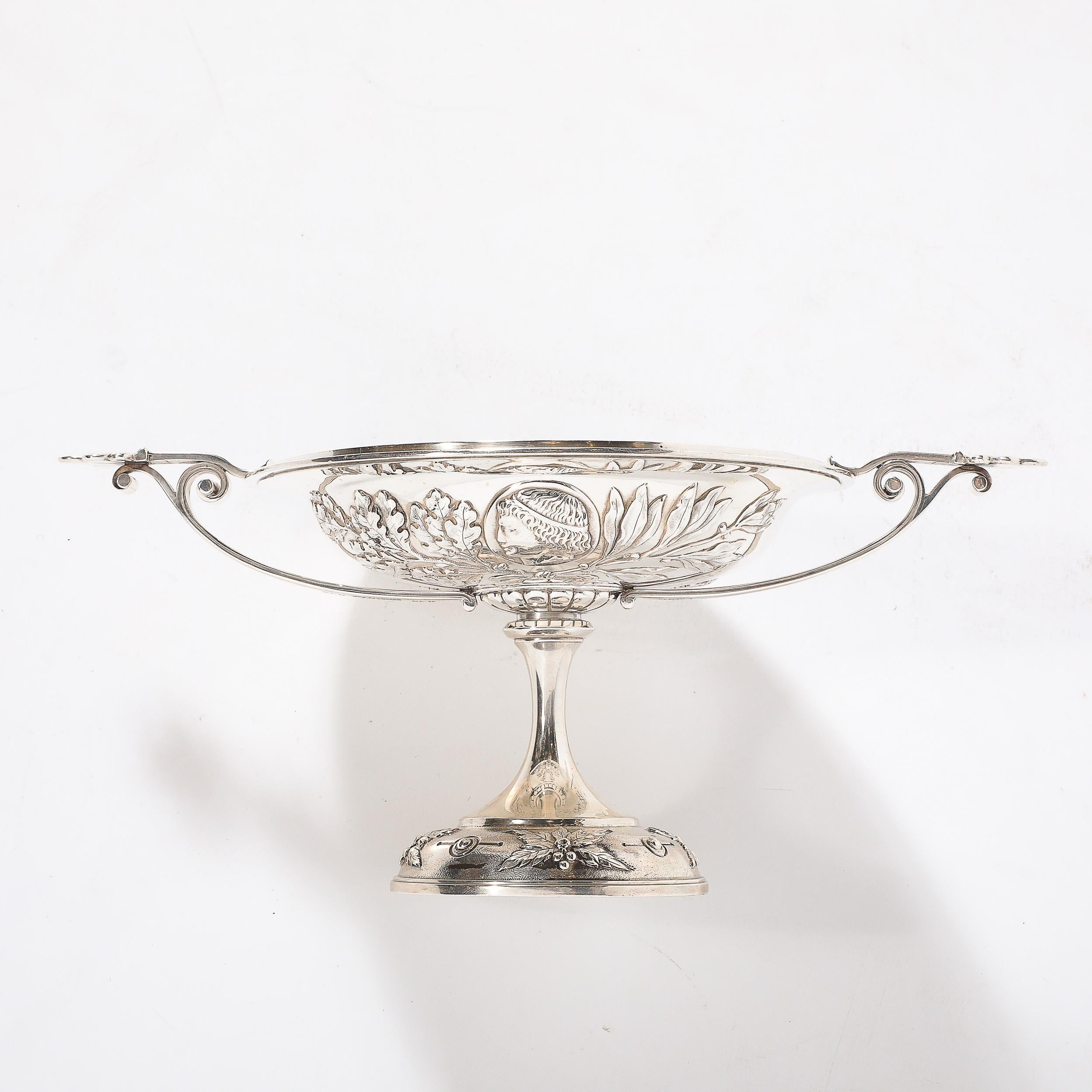 Complesso di kylix classico in argento grecizzato Tiffany di prima qualità in vendita 11