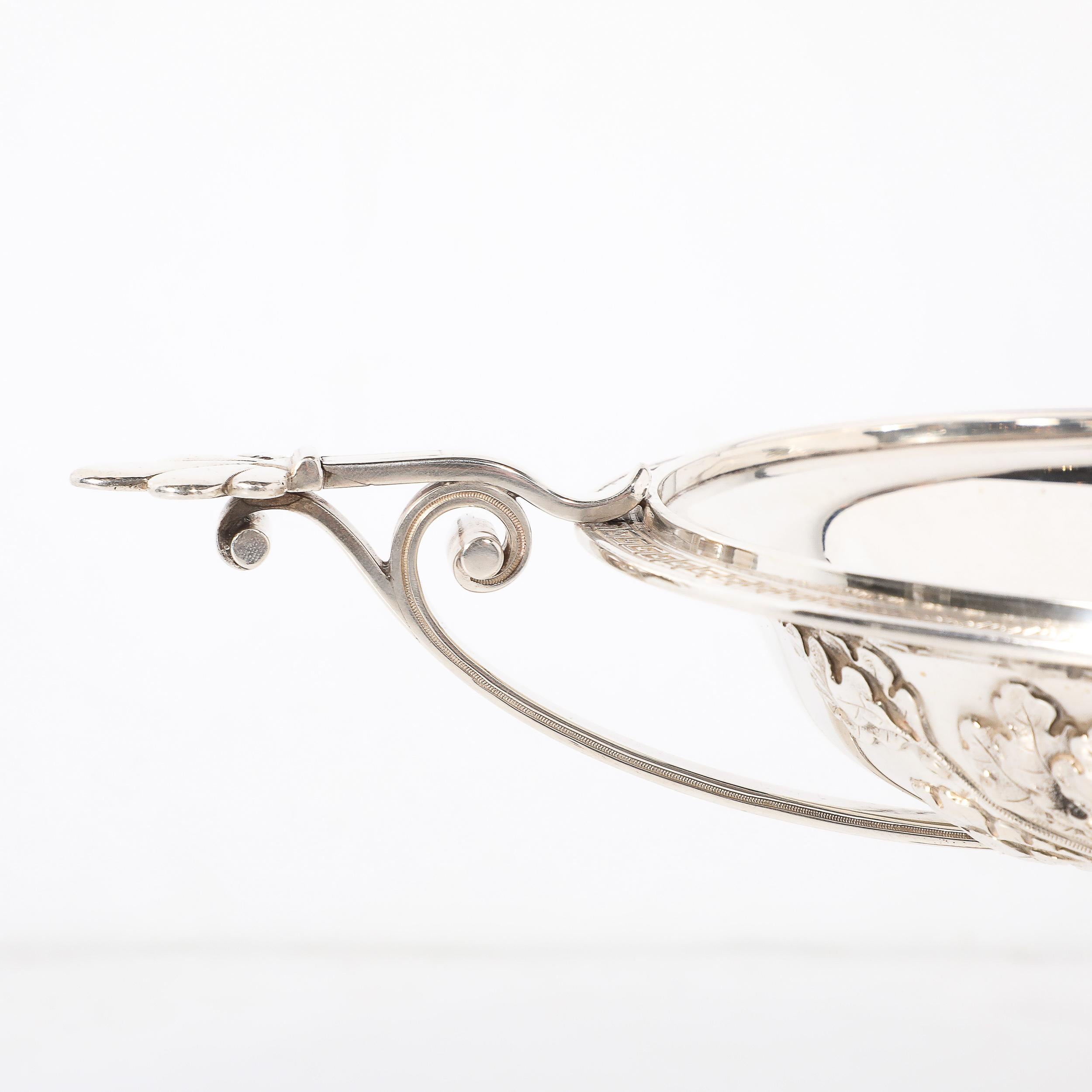 Americano Complesso di kylix classico in argento grecizzato Tiffany di prima qualità in vendita