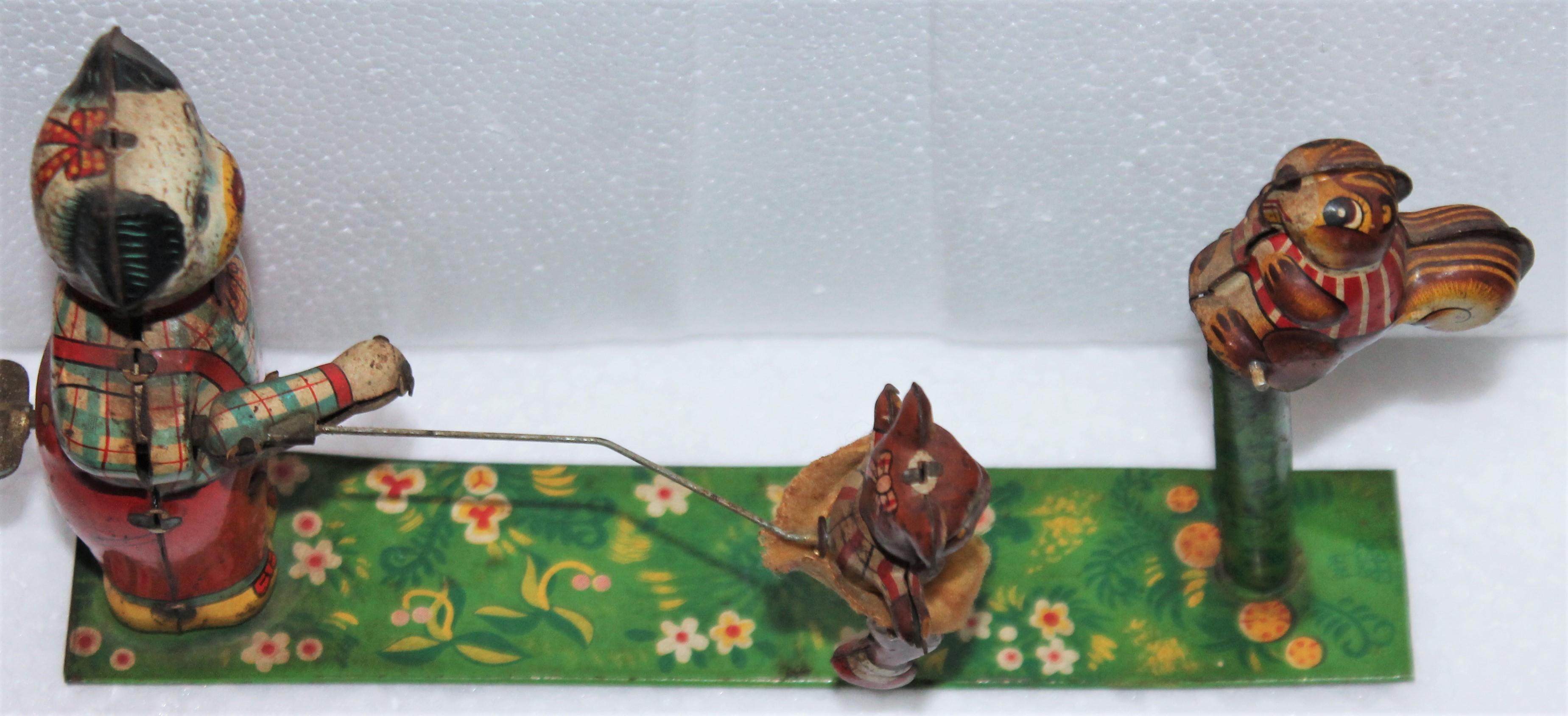 American Early Tin Wind Up Toy