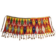 Early to Mid-20th Century Tribal Beaded Cache-Sex Modesty Apron, Cameroon