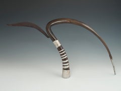 Early to Mid-20th Century Tribal Horn Rice Cutter, Khymer Culture, Cambodia