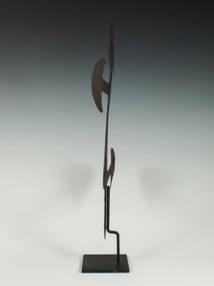 Early to Mid-20th Century Tribal Iron Currency Blade, Mboum People, Cameroon