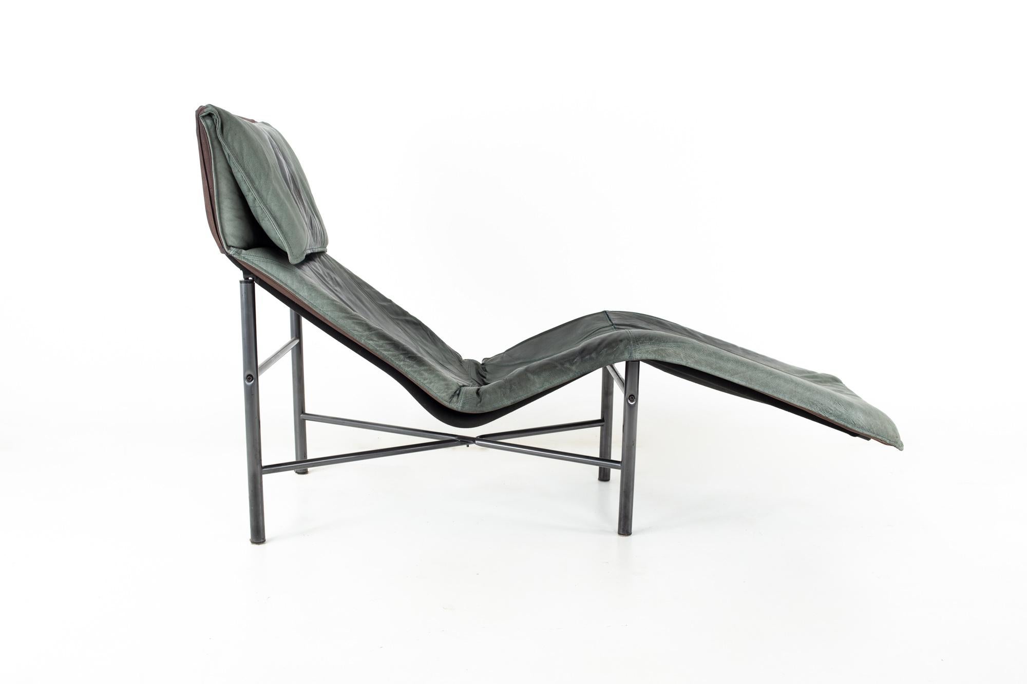 ikea leather chaise lounge