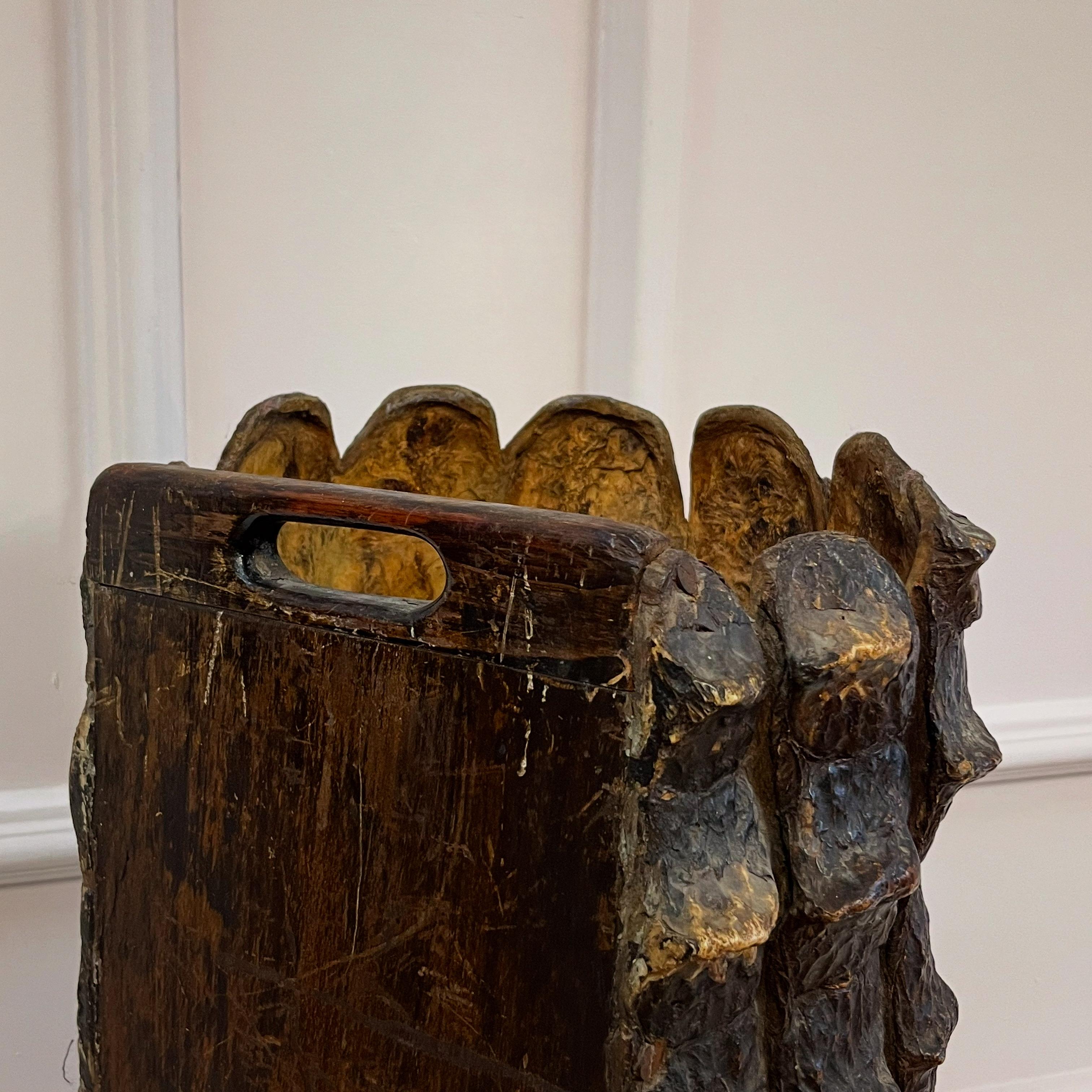 English Early Twentieth Century Alligator Stick / Umbrella Stand For Sale