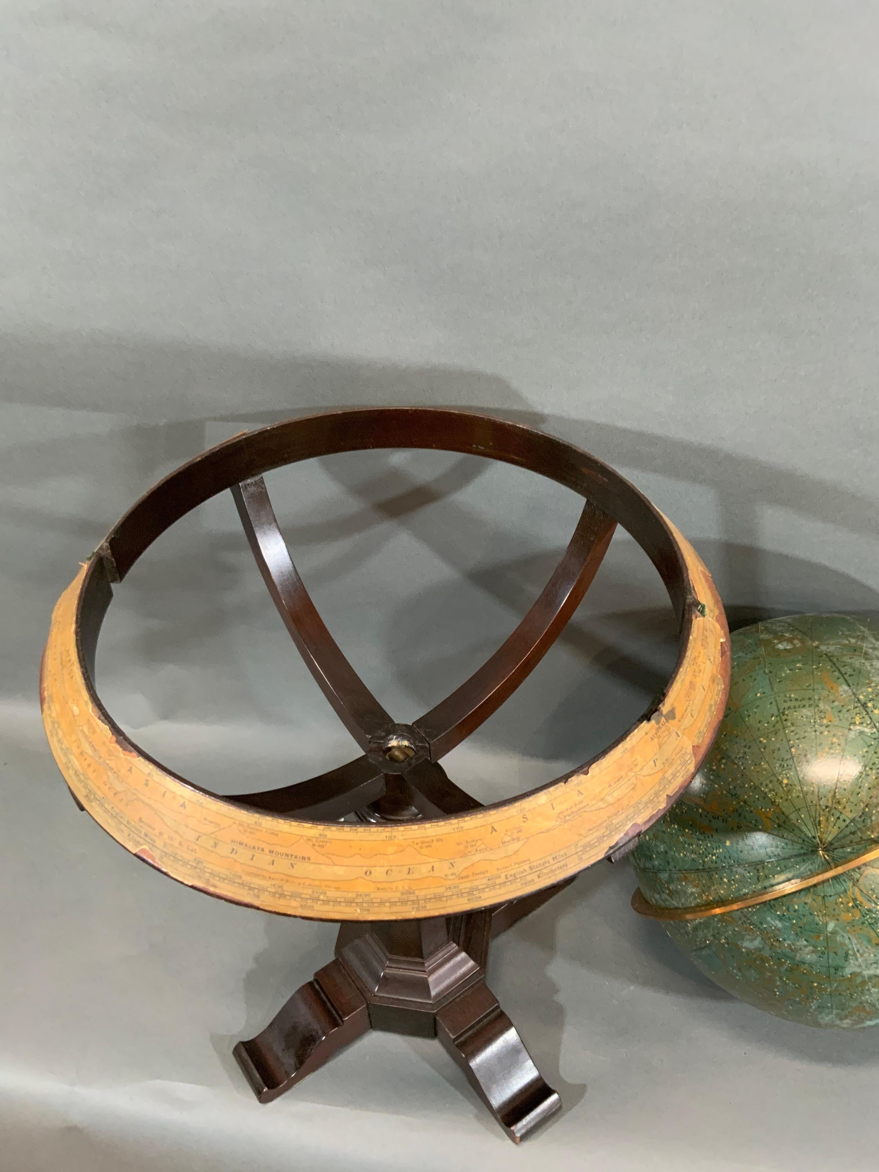 Bibliothèque américaine du début du vingtième siècle Globe en vente 7