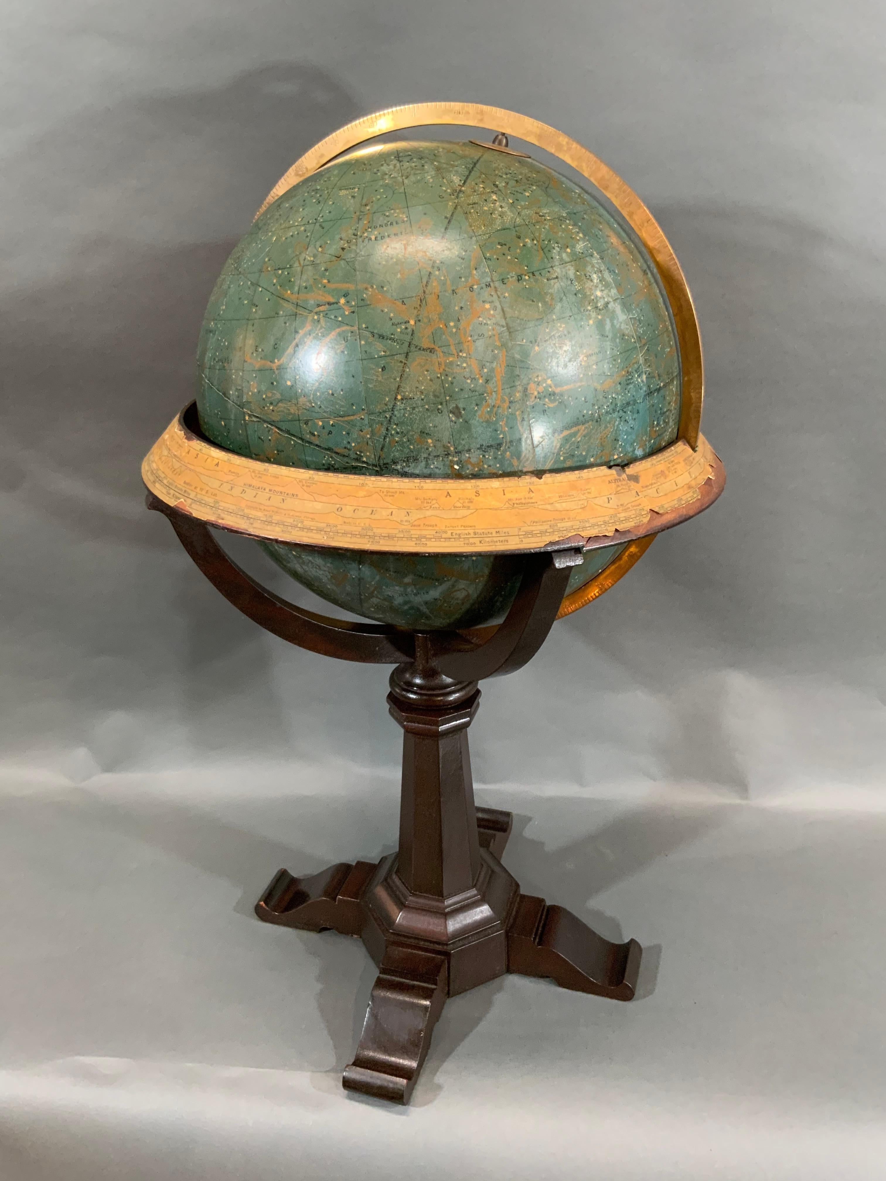 Early 20th Century American Library Globe For Sale 3