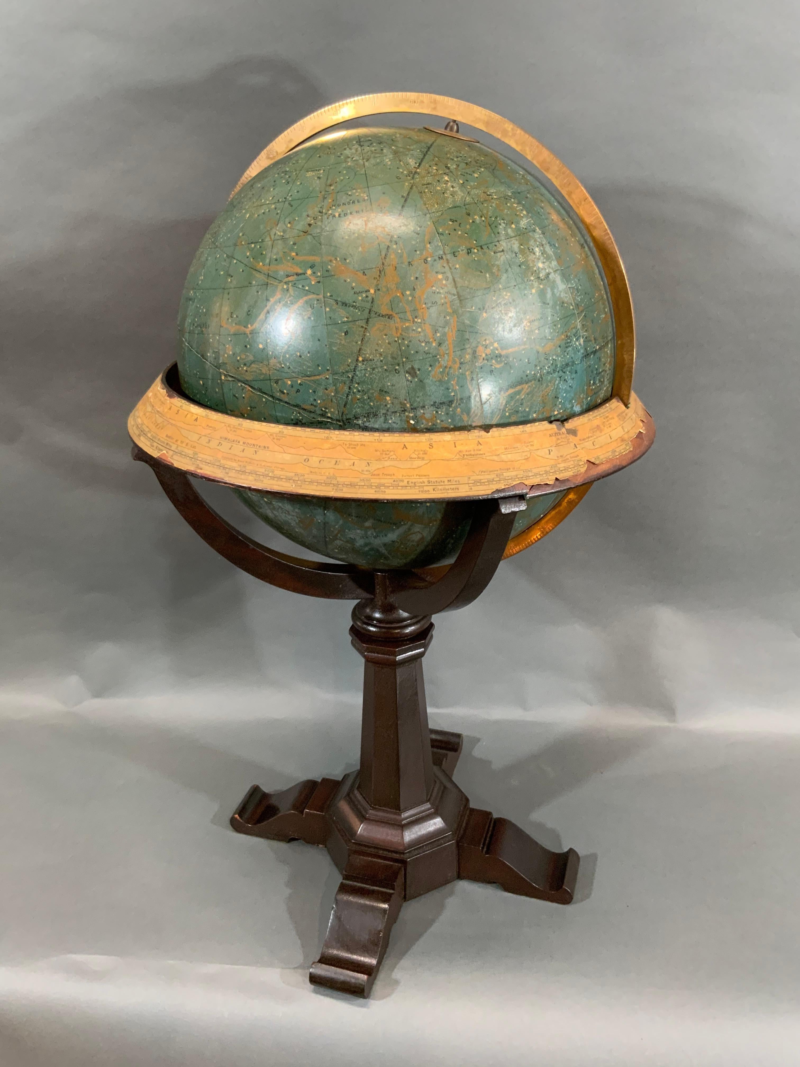Bibliothèque américaine du début du vingtième siècle Globe en vente 2