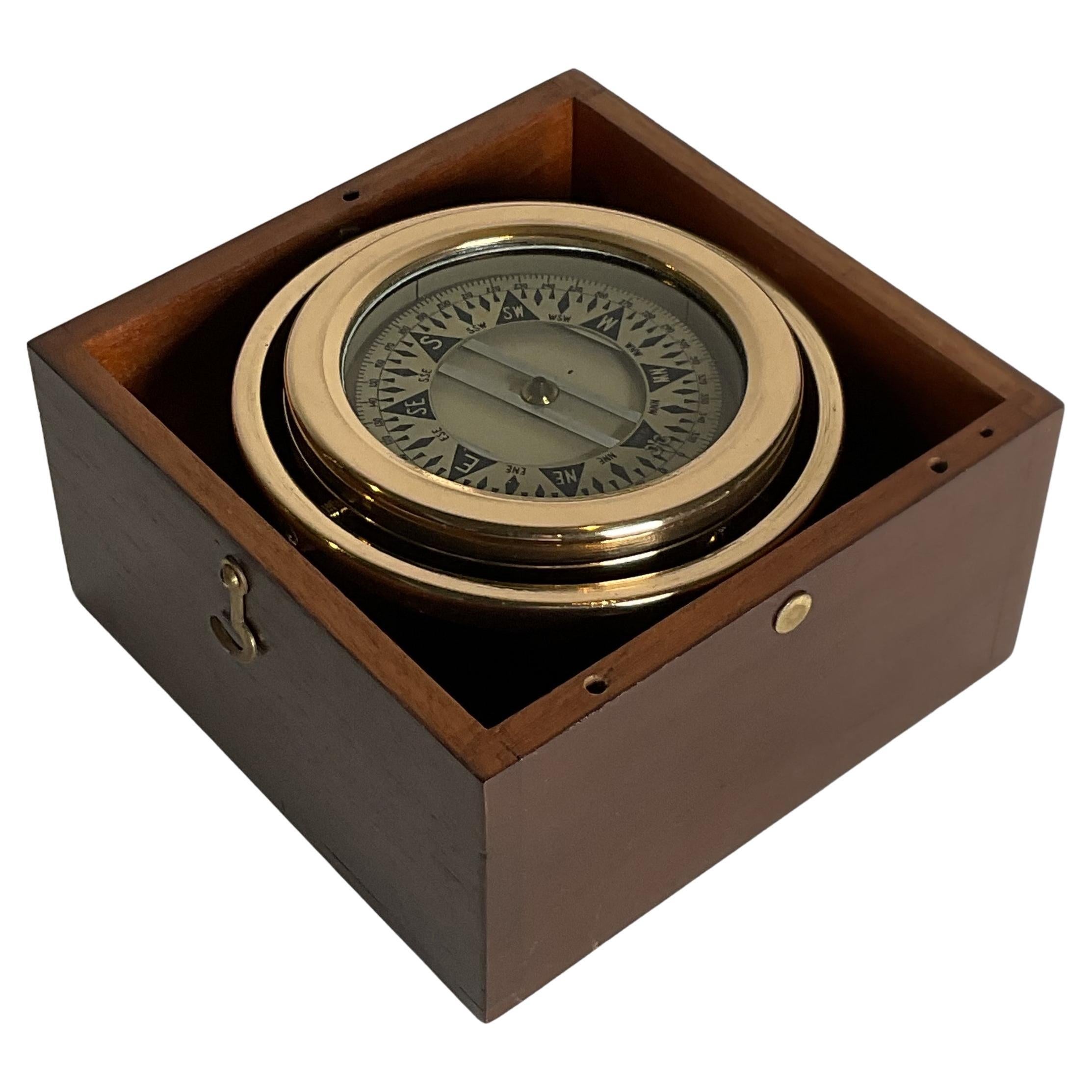 Early Twentieth Century Boat Compass