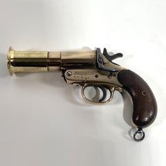 Early Twentieth Century English Navy Flare Pistol