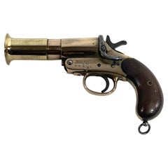 Antique Early Twentieth Century English Navy Flare Pistol