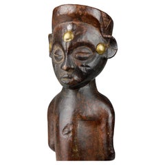 Early 20th Century Female Figure. Lwena/Chokwe, Angola-Zambia