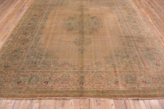 Early Twentieth Century Oushak in Faded Red