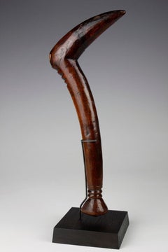 Early Twentieth-Century Chokwe Title Staff Resembling a Bird, Angola