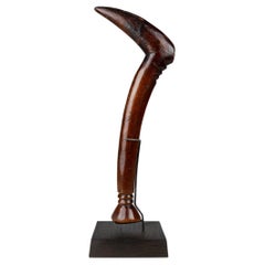 Early Twentieth-Century Chokwe Title Staff Resembling a Bird, Angola