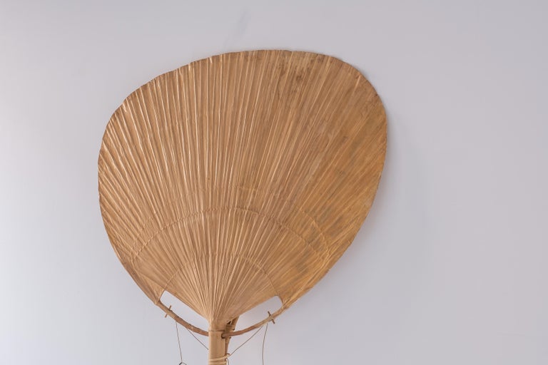 Early ‘Uchiwa’ Floor Lamp by Ingo Maurer for M Design, Germany, 1977 For Sale 4