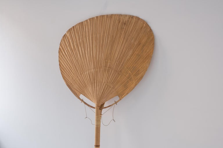 Early ‘Uchiwa’ Floor Lamp by Ingo Maurer for M Design, Germany, 1977 For Sale 3