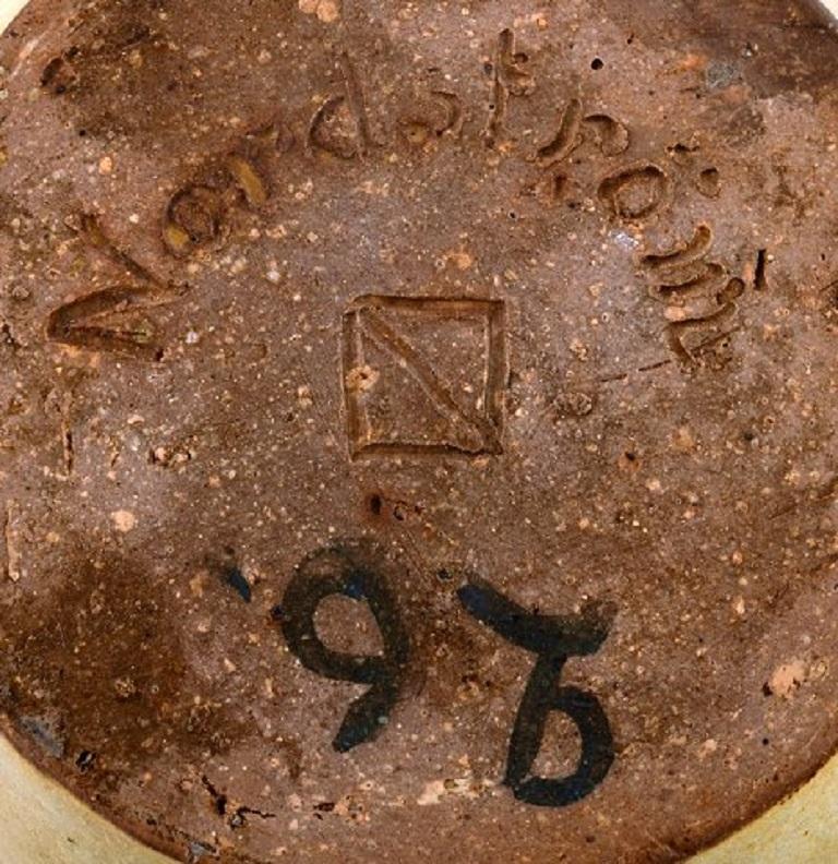 Inizio XX secolo Vaso di ceramica unico Patrick Nordstrom, In our own workshop, anni 1910 in vendita