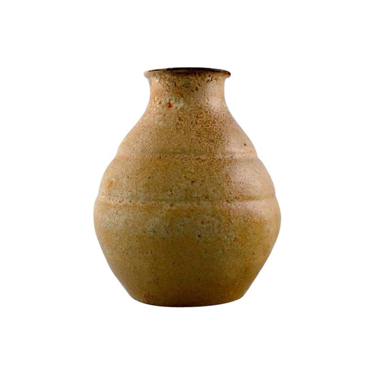 Vase unique Patrick Nordstrom, Own Workshop, poterie, années 1910