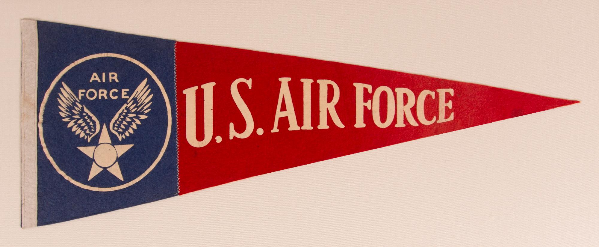 Early United States Air Force Pennant, ca 1947-1950 In Good Condition In York County, PA