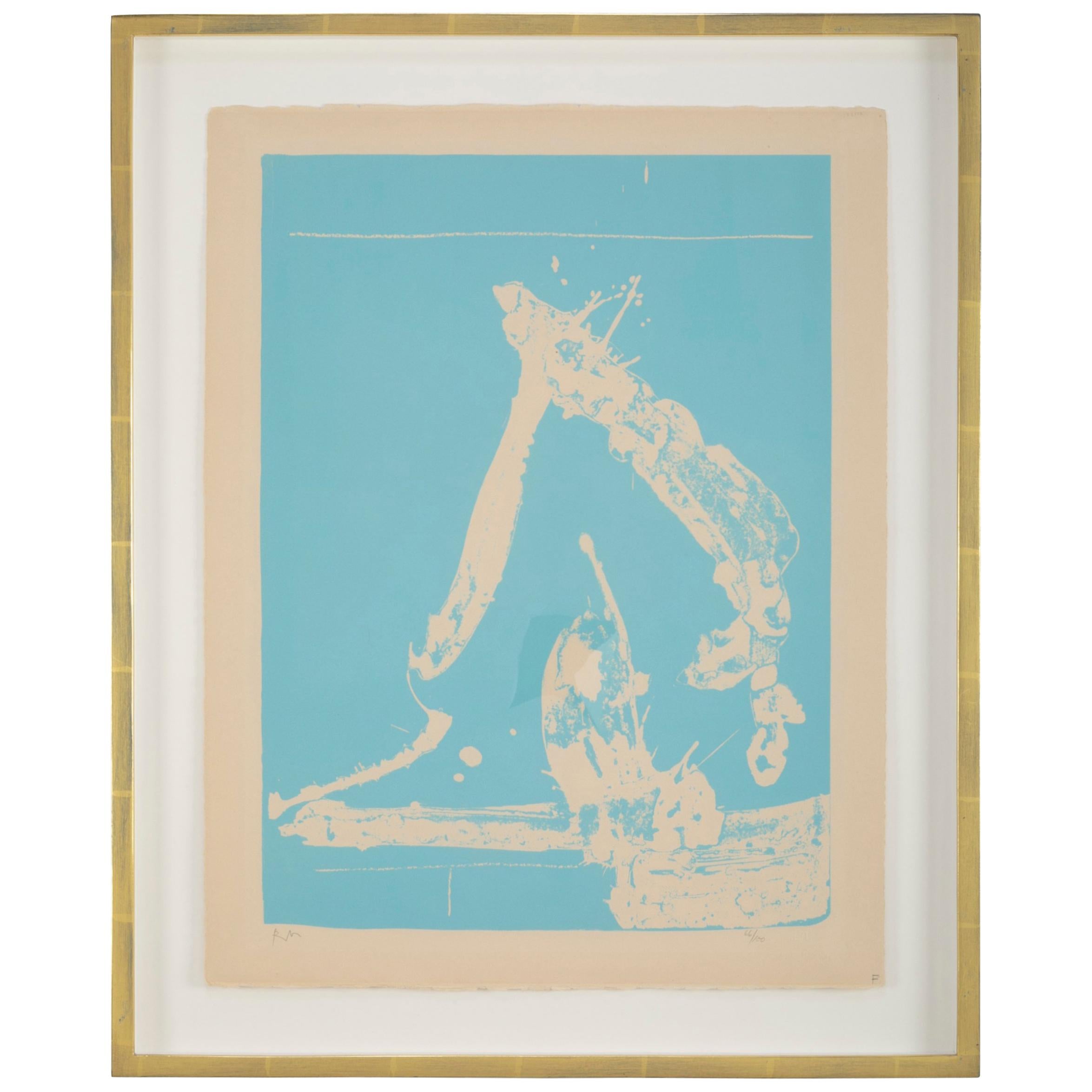Early Untitled Lithograph by Robert Motherwell