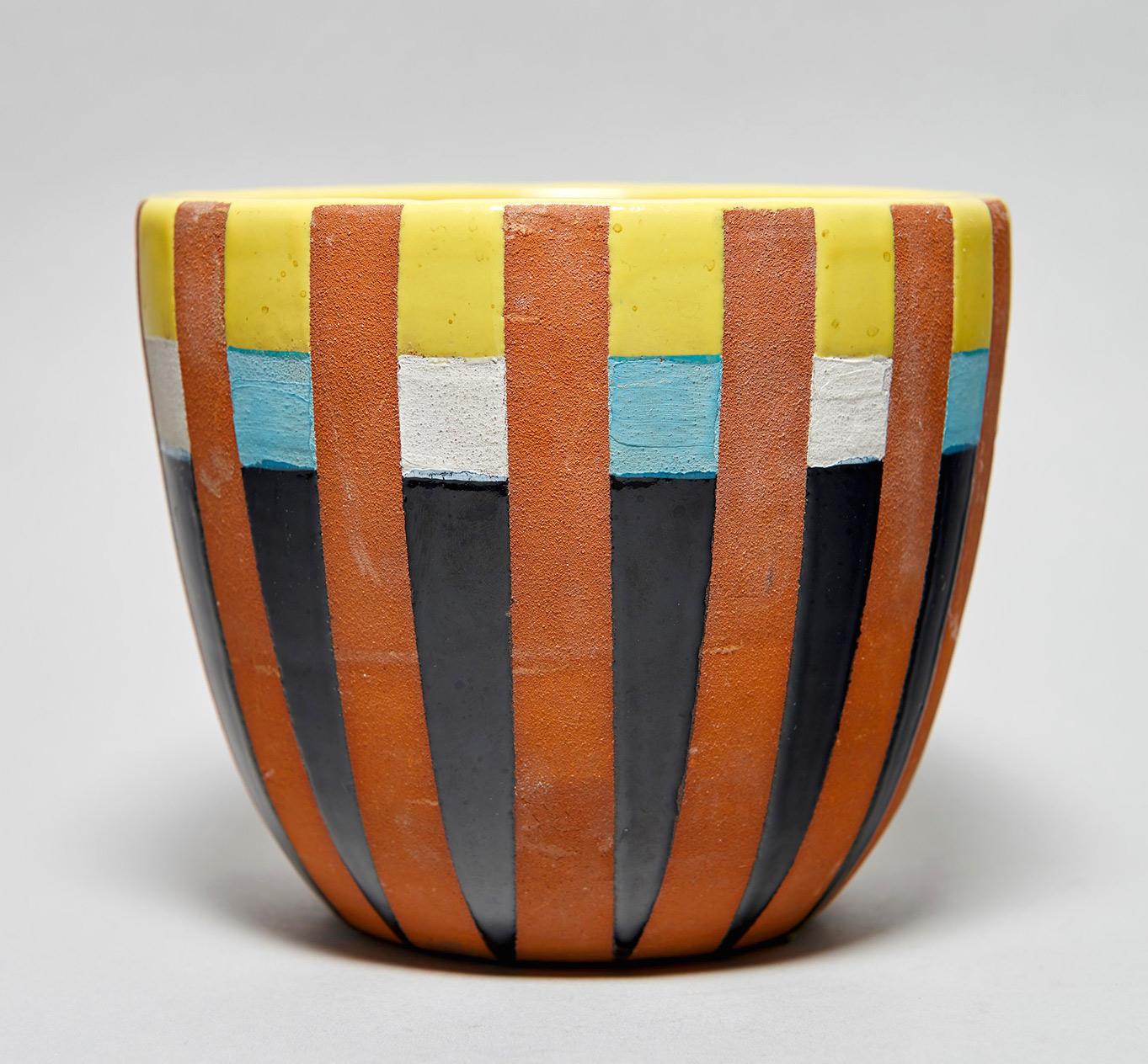 Italian Bitossi Vase Attributed to Ettore Sottsass, circa 1958 For Sale