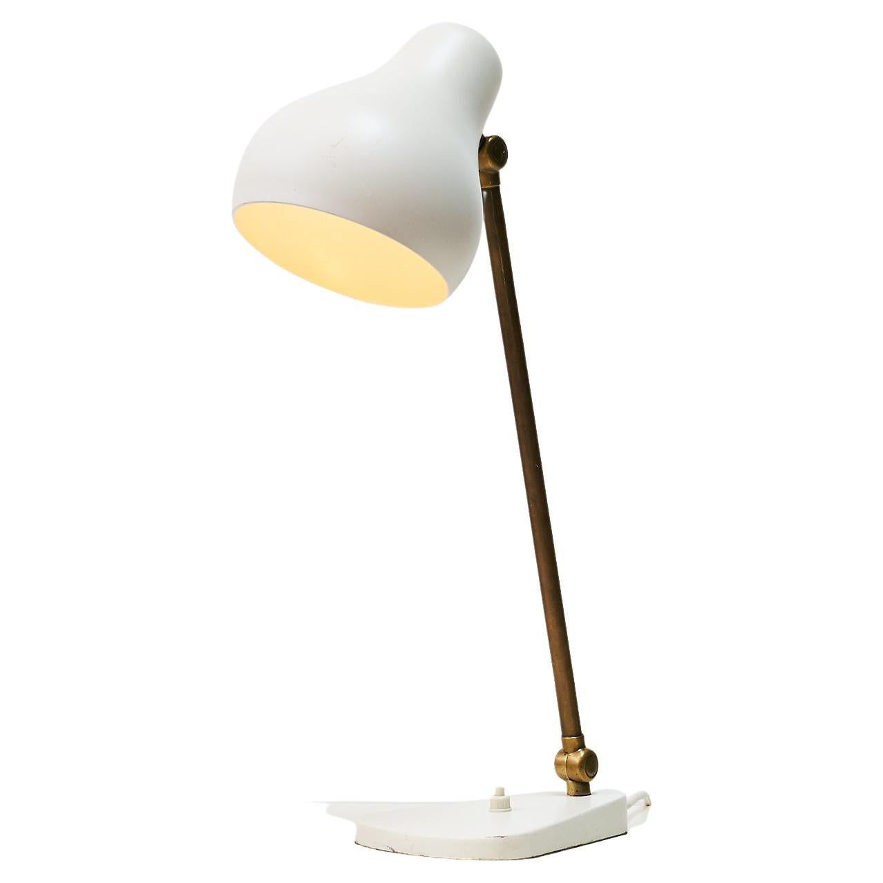 Early Version of Vl38 Table Lamp by Vilhelm Lauritzen for Louis Poulsen For Sale