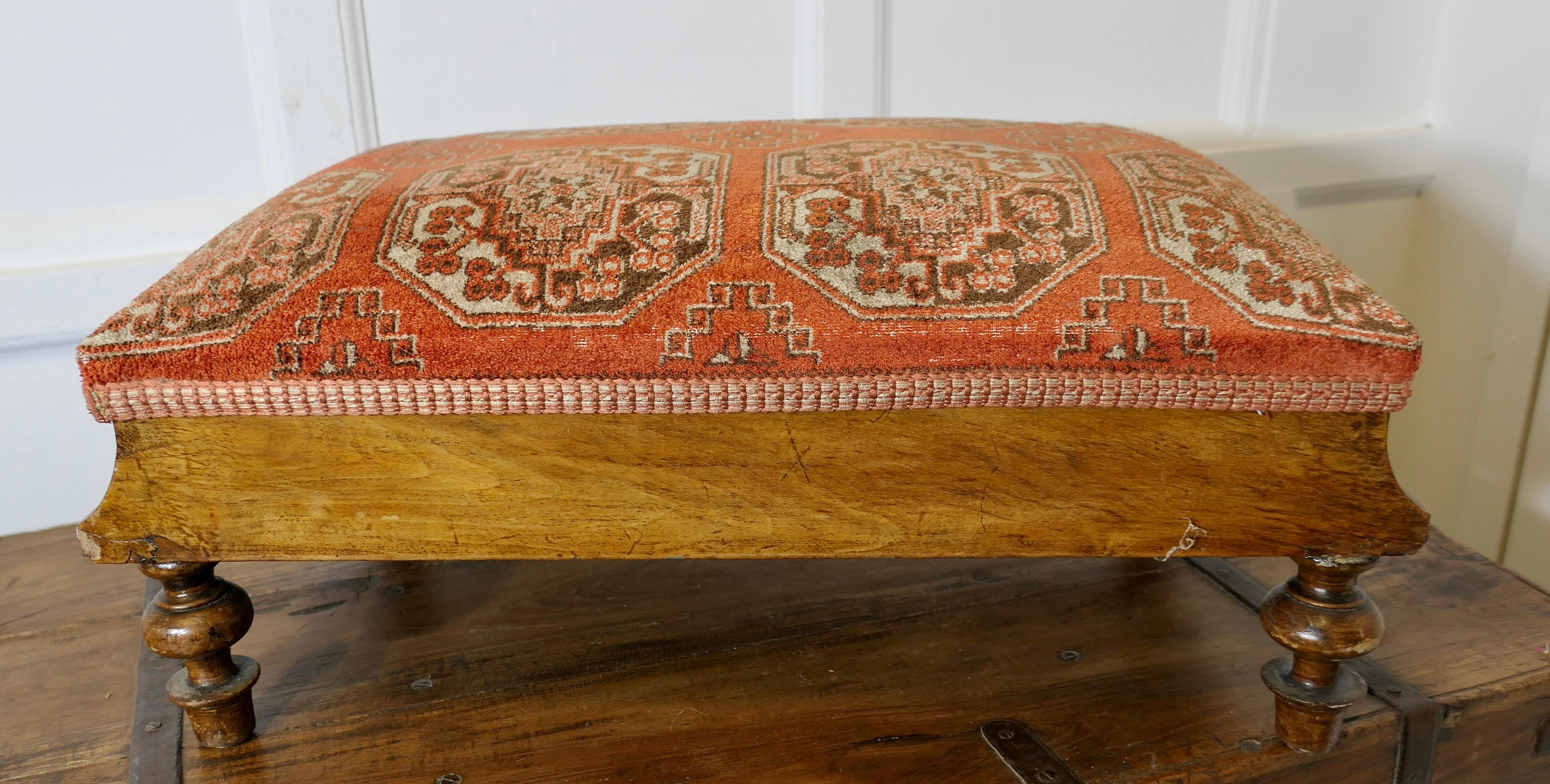 Early Victorian Bed Step, Foot stool  This is a Victorian piece 1