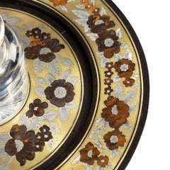 Frühviktorianisches Boulle-Werk und Ebenholz-Tintenfass nach George Bullock