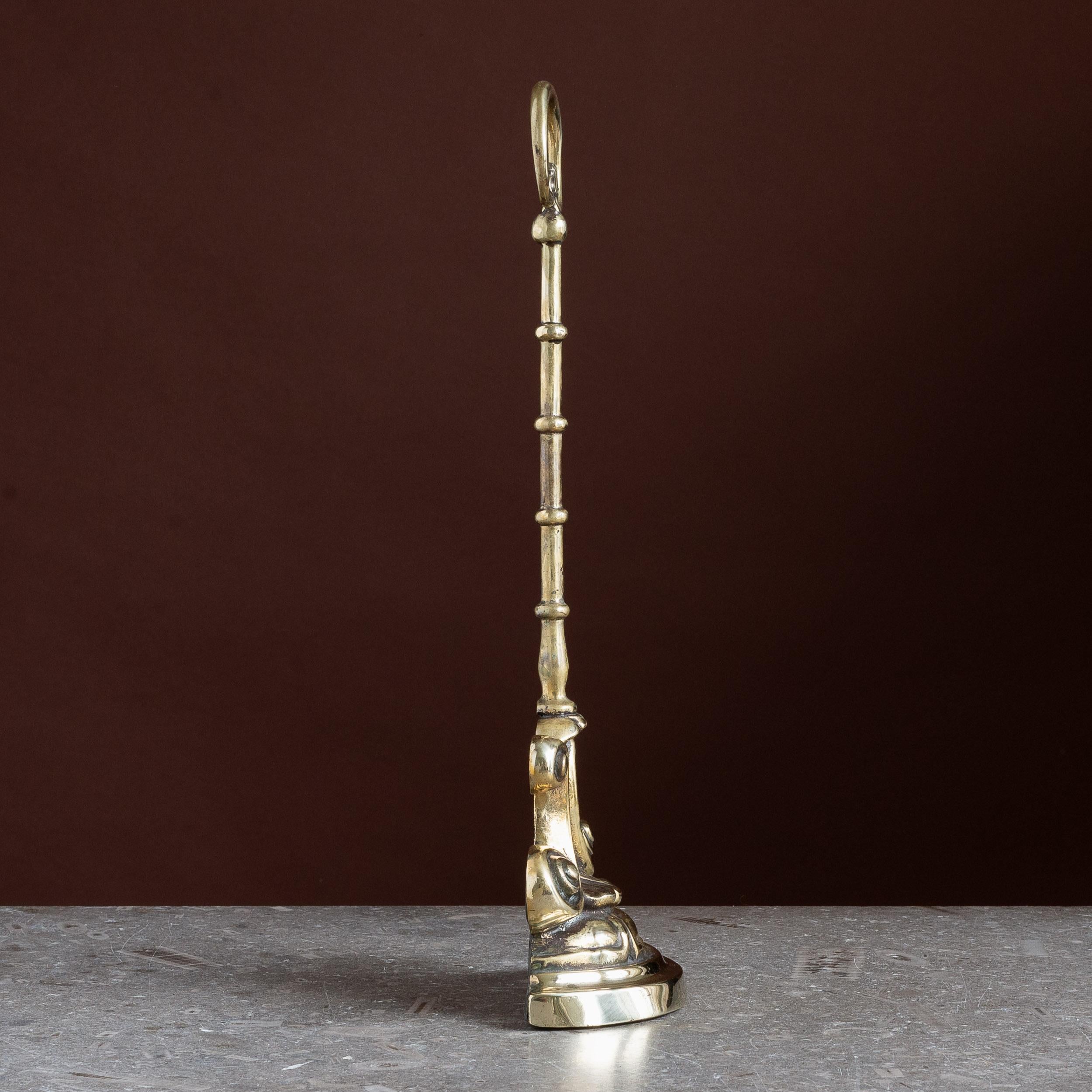 Facchino per porte in ottone di epoca vittoriana In condizioni buone in vendita a London, GB