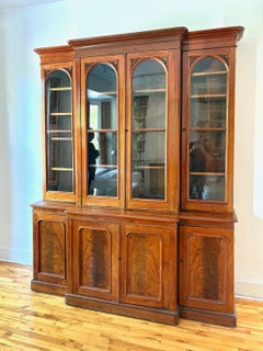 Early Victorian Butternut Bookcase