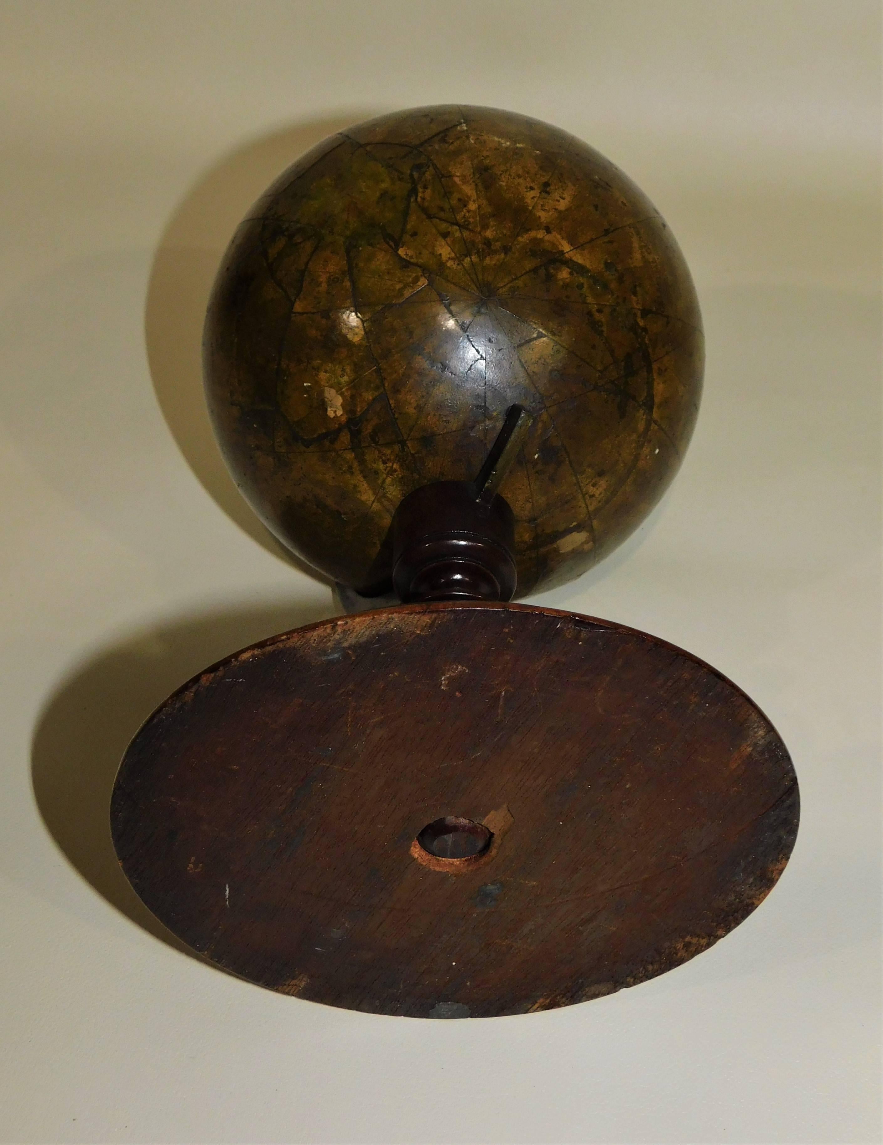 Early Victorian C. F. Crutchley's New Celestial Table Top Globe, circa 1860 3