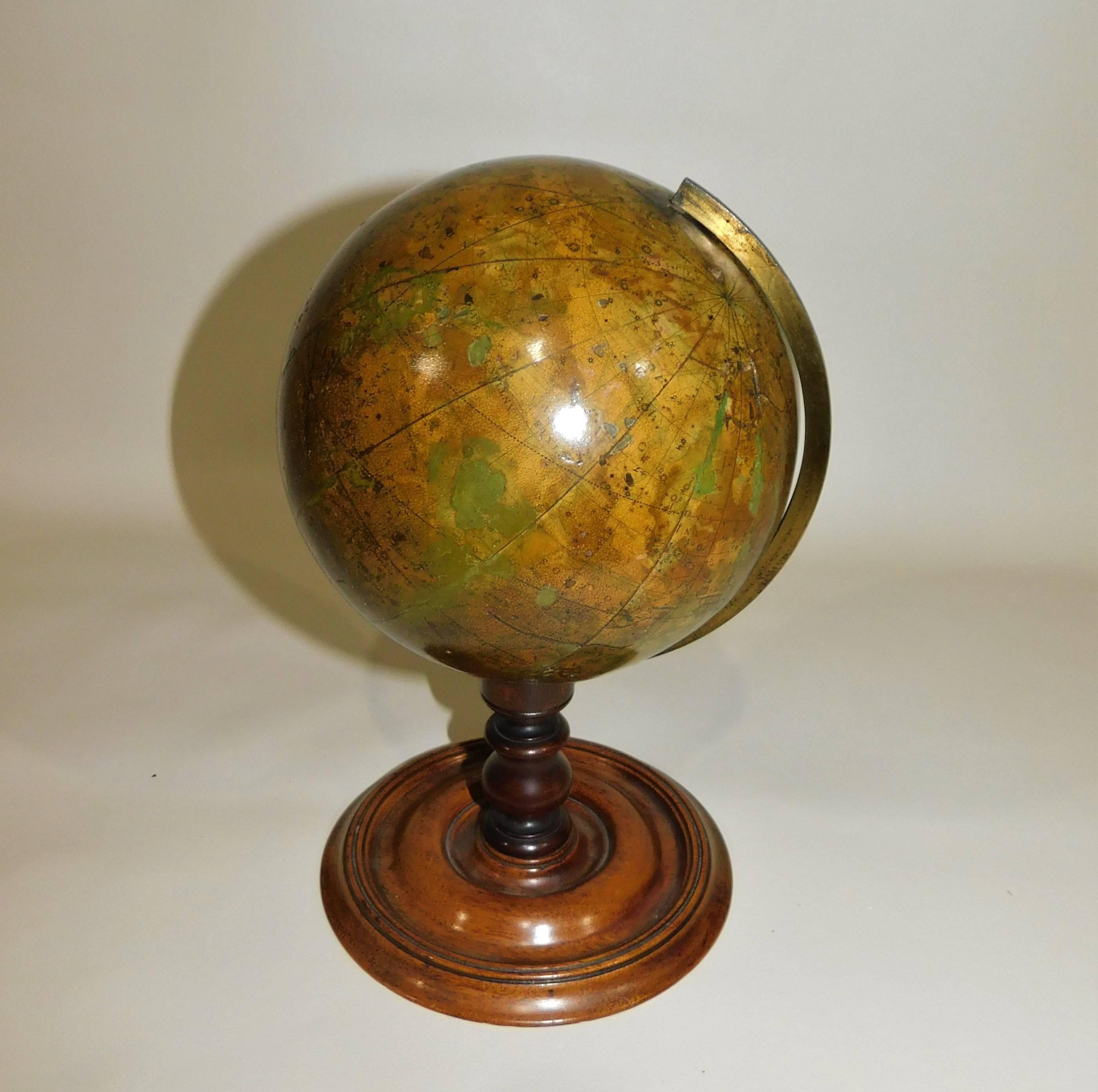 C. F. Crutchley's new celestial and terrestrial table top globe of the stars. G.F. Cruchley Map-seller & Globe Maker 81 Fleet Street, London, circa 1860.