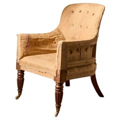 Frühviktorianischer Landhaussessel in der Art der Gillows