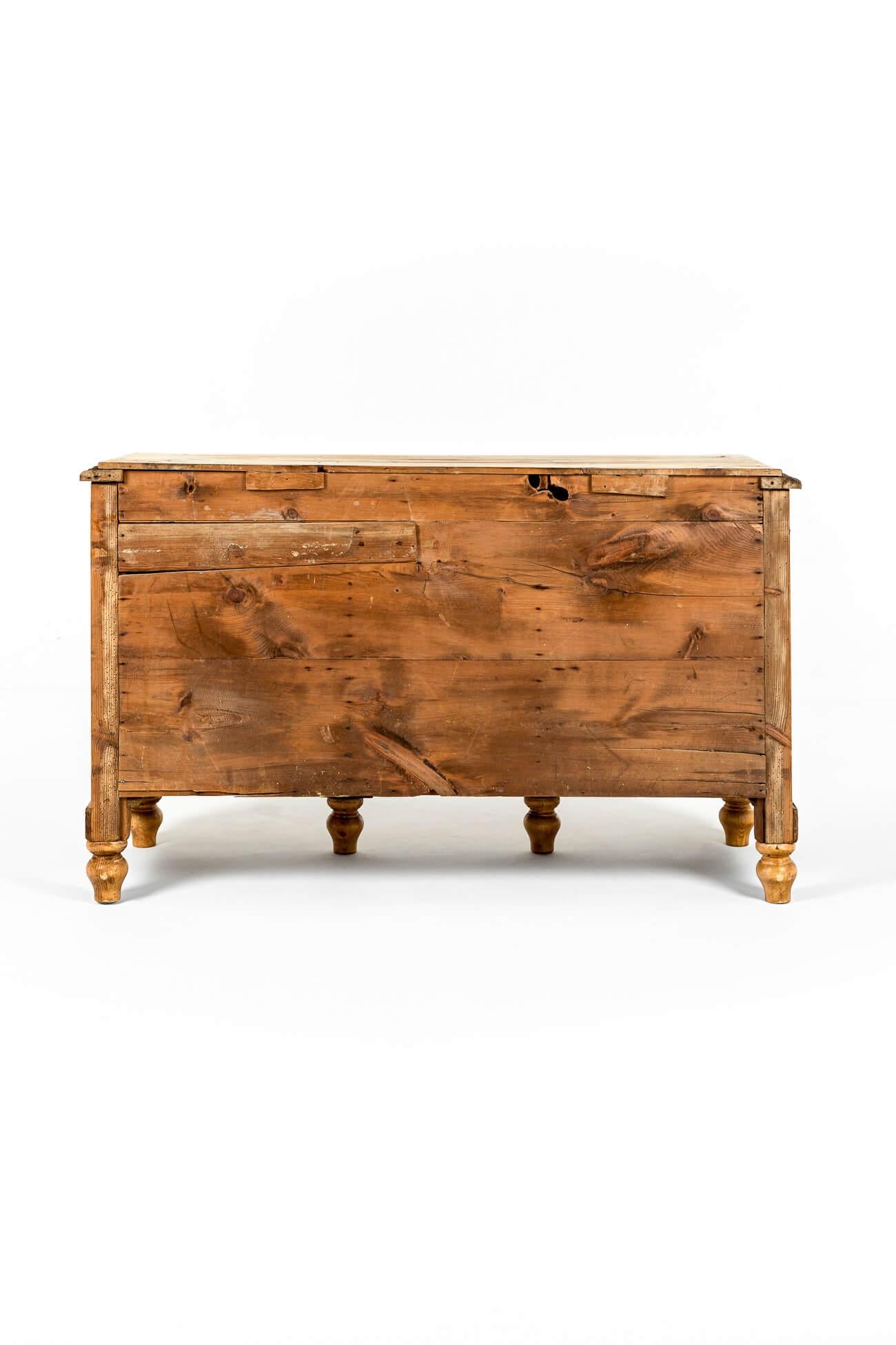 Early Victorian English Dresser Base with Drawers For Sale 4