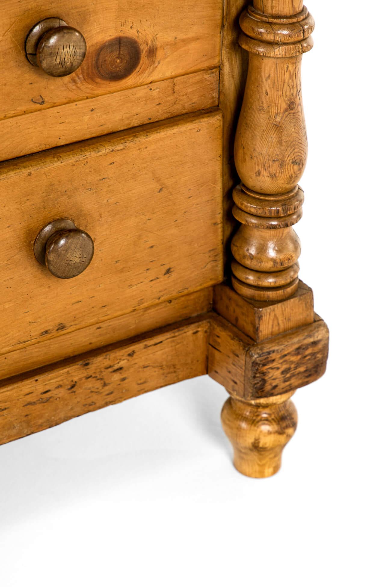 Early Victorian English Dresser Base with Drawers For Sale 1