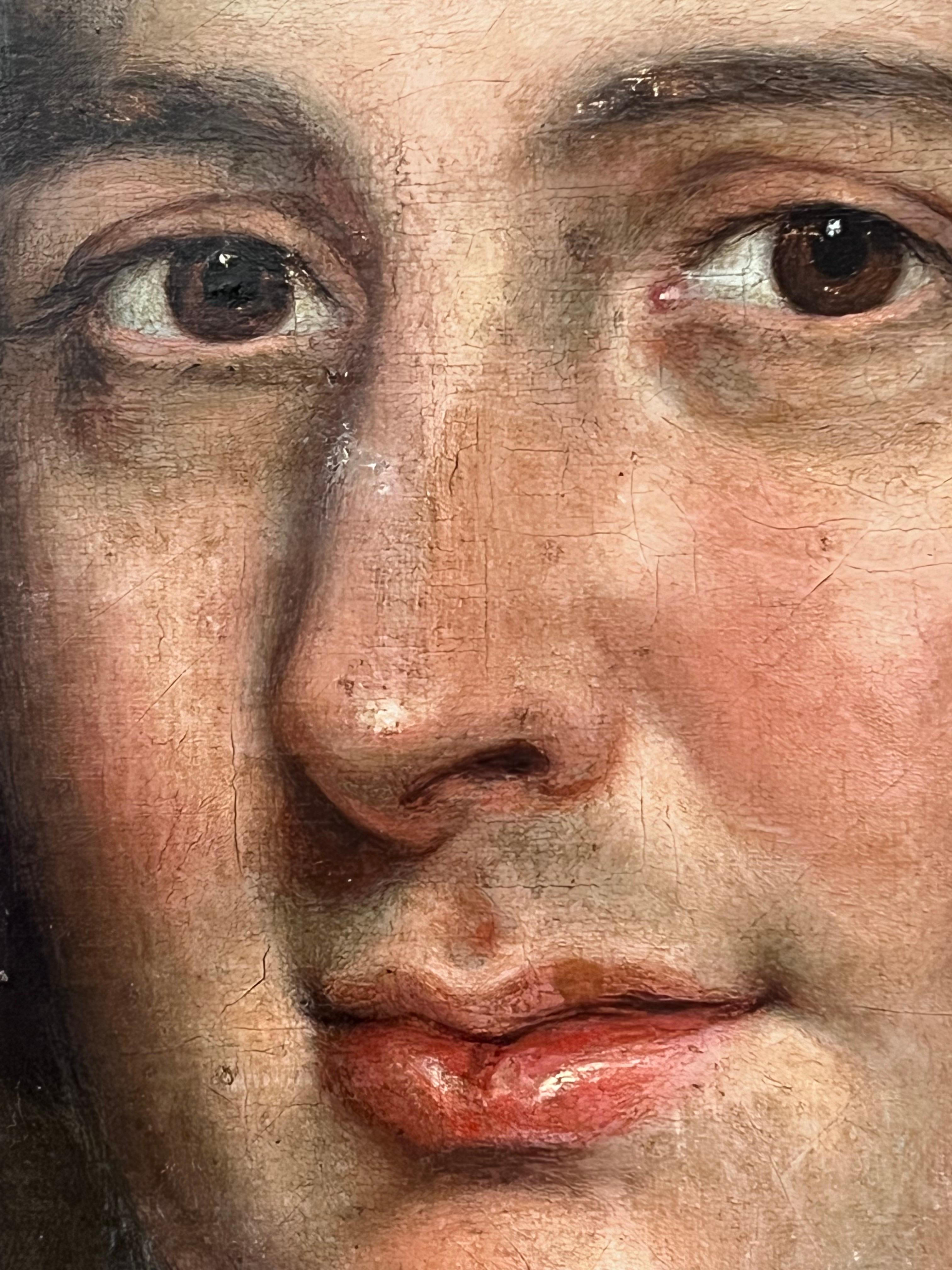 Ritratto inglese molto grande del 1840 di un gentiluomo di campagna che tiene in mano un giornale del Times in vendita 5
