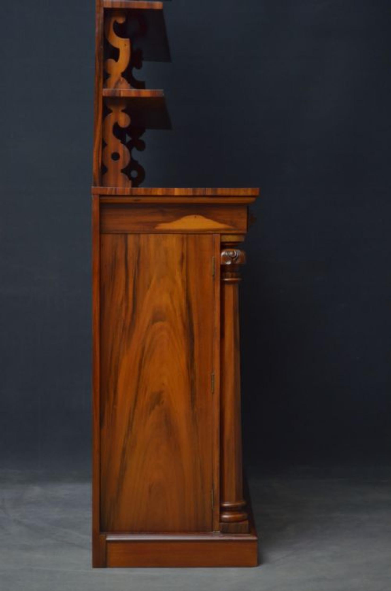 Early Victorian Goncalo Alves Chiffonier For Sale 7