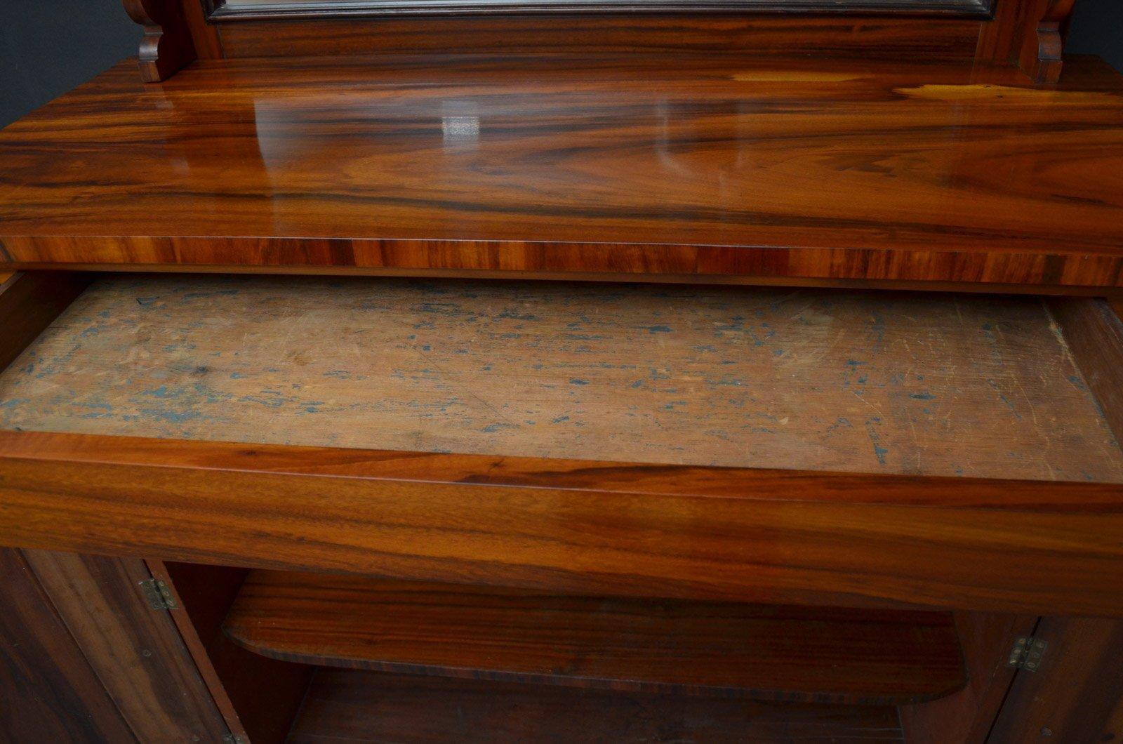 Early Victorian Goncalo Alves Chiffonier For Sale 1