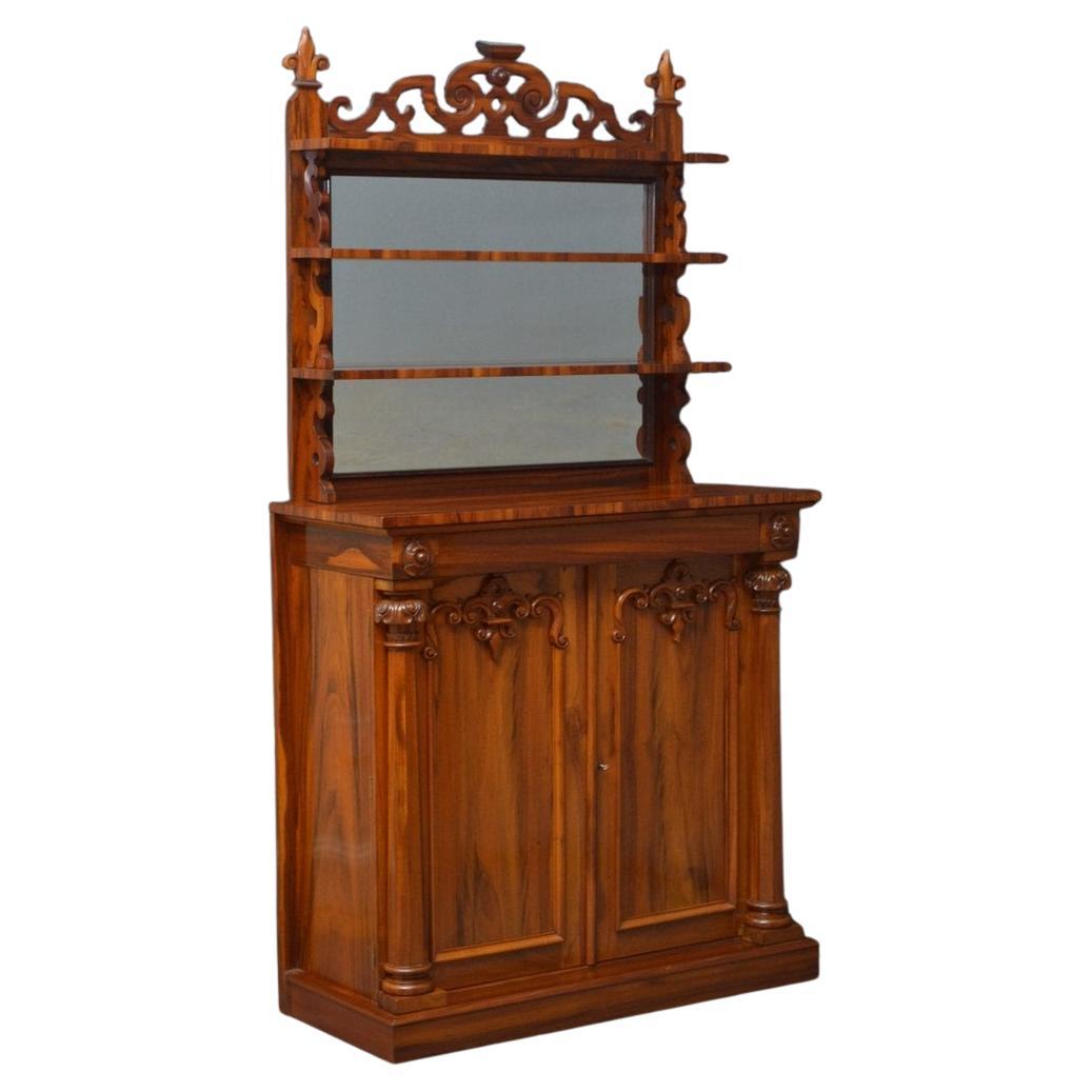 Early Victorian Goncalo Alves Chiffonier For Sale