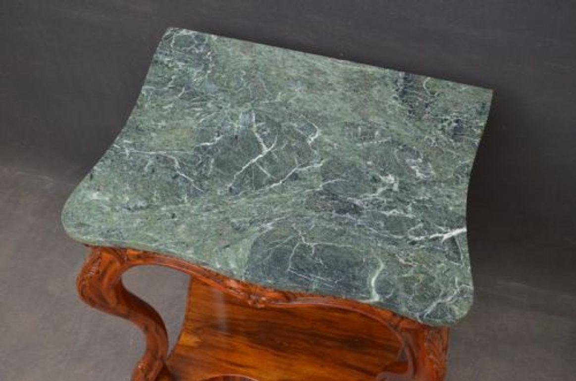 Wood Early Victorian Goncalo Alves Console Table For Sale