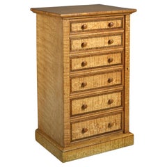 Early Victorian Hungarian Ash Wellington Chest