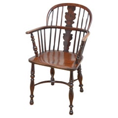 Early Victorian Low Back Windsor Chair