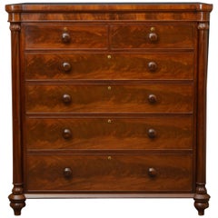 Antique Early Victorian Mahogany Chest of Drawers