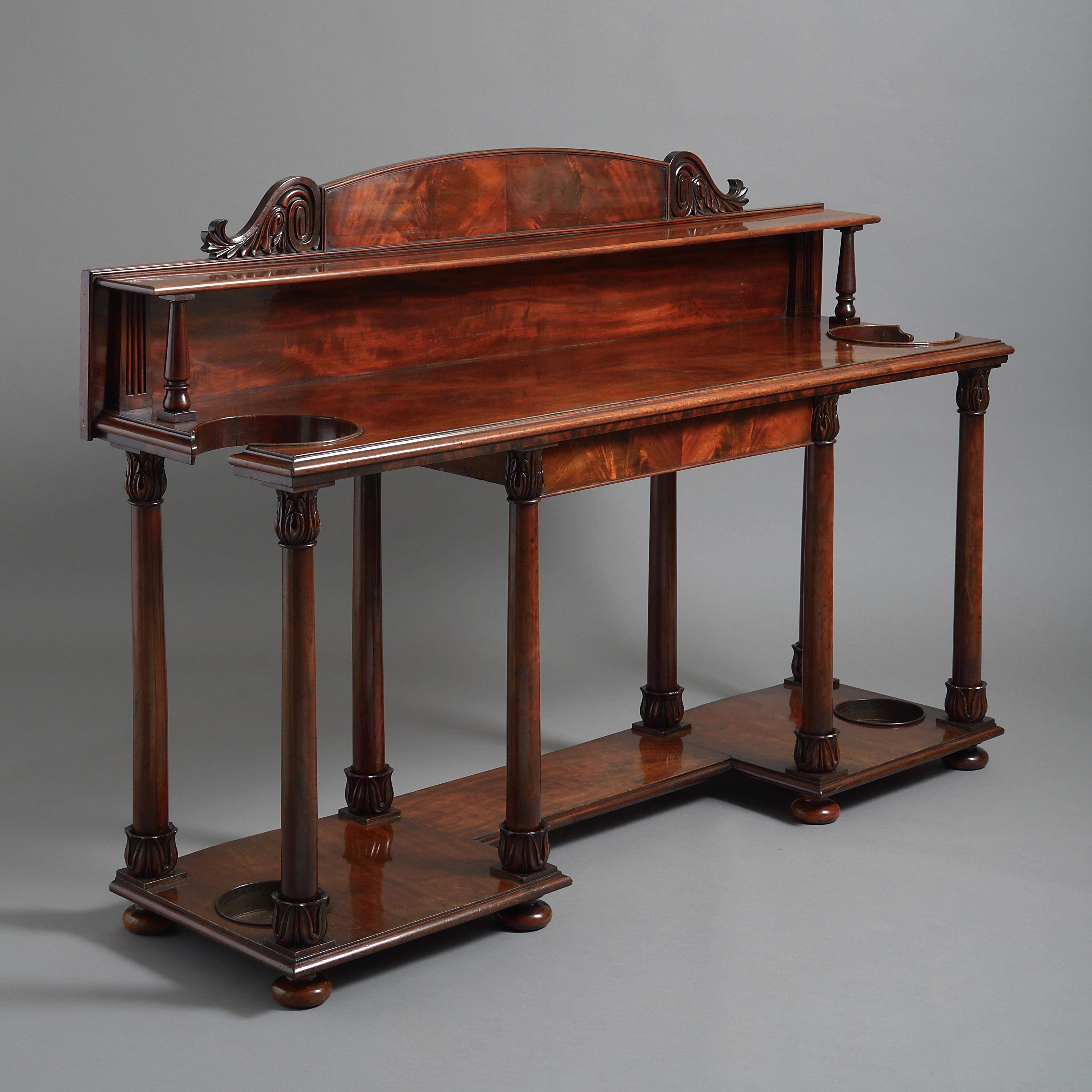 19th Century Early Victorian Mahogany Hall-Table