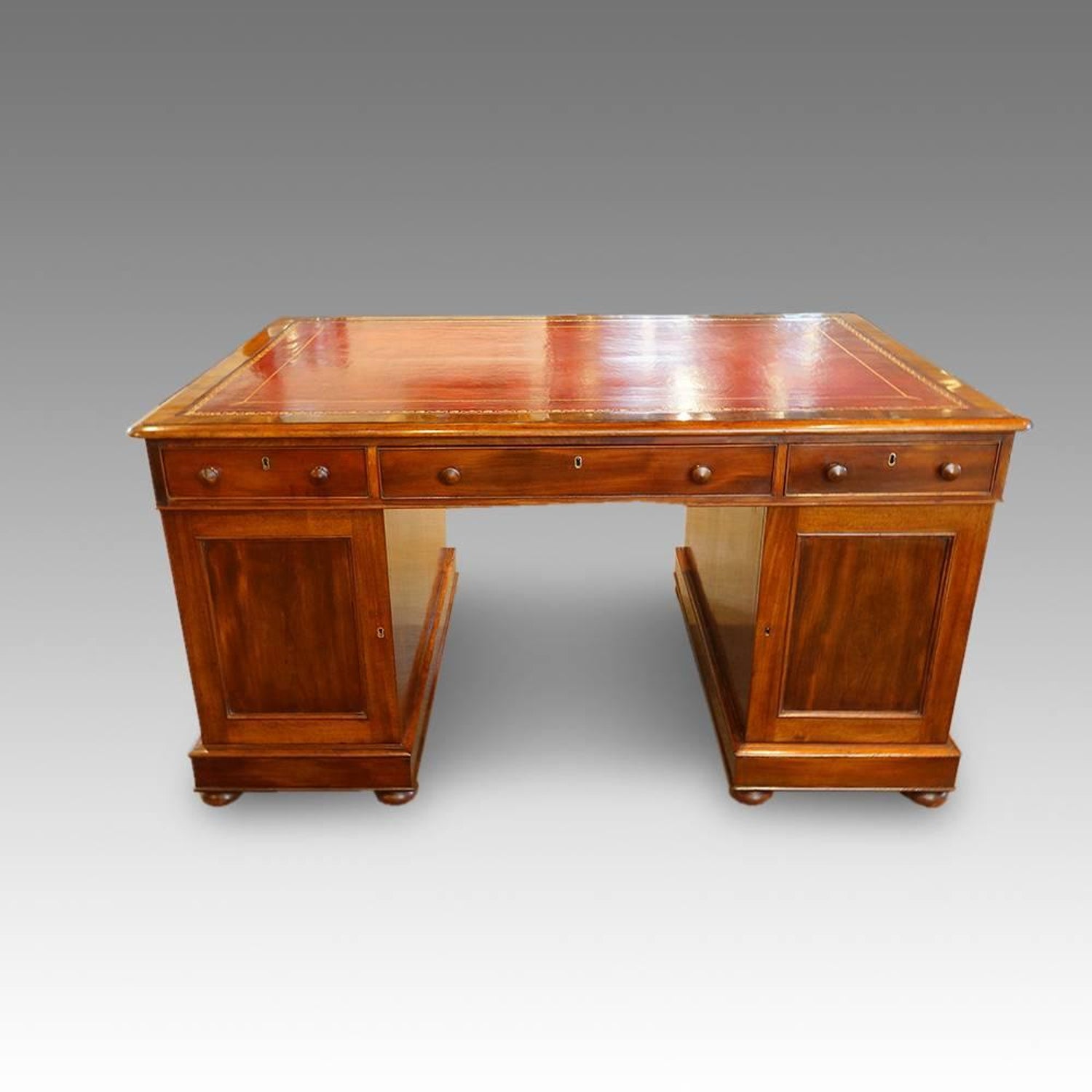 Early Victorian Gany Partners Desk At 1stdibs