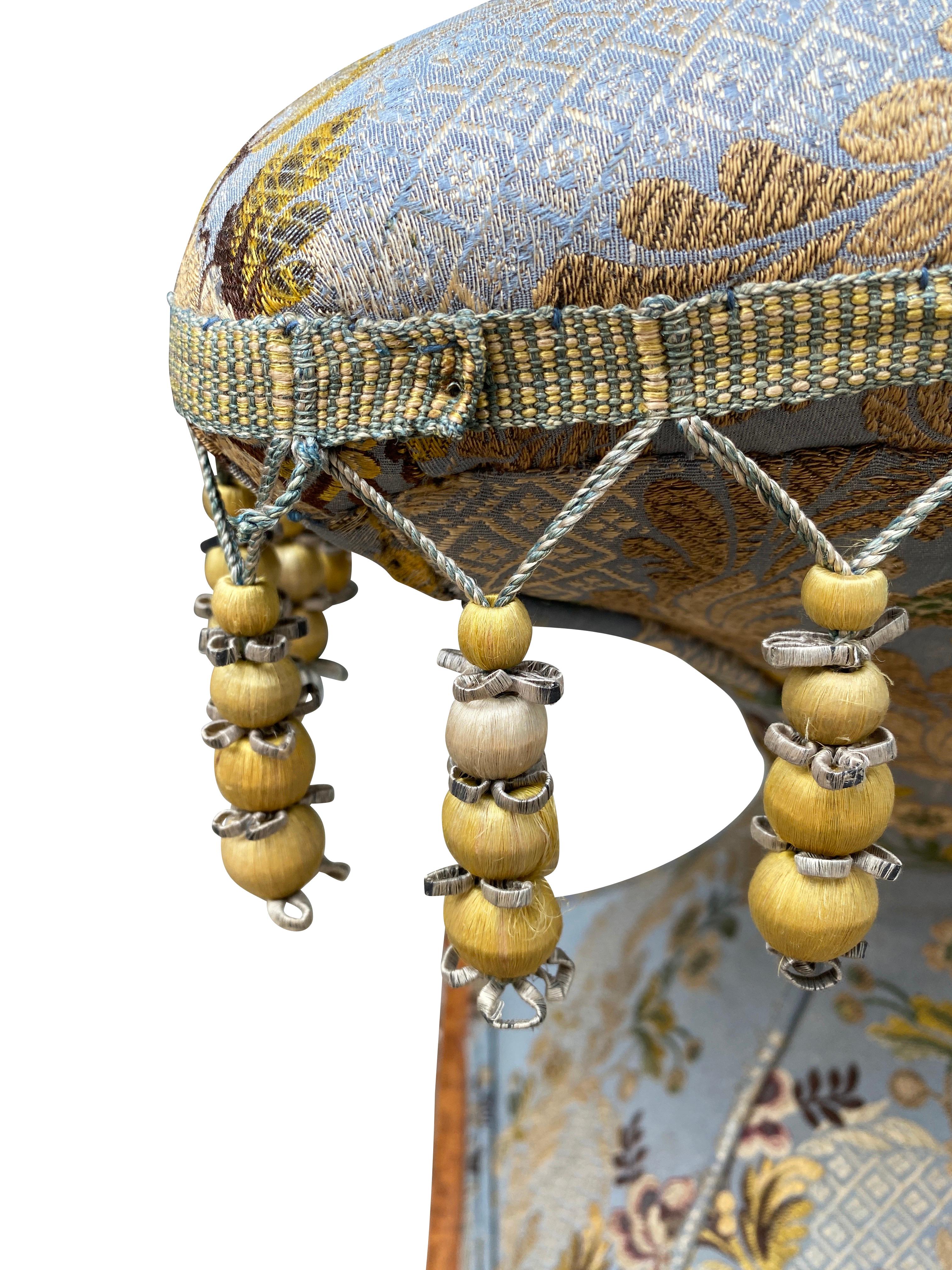 Early Victorian Maple Footstool 3