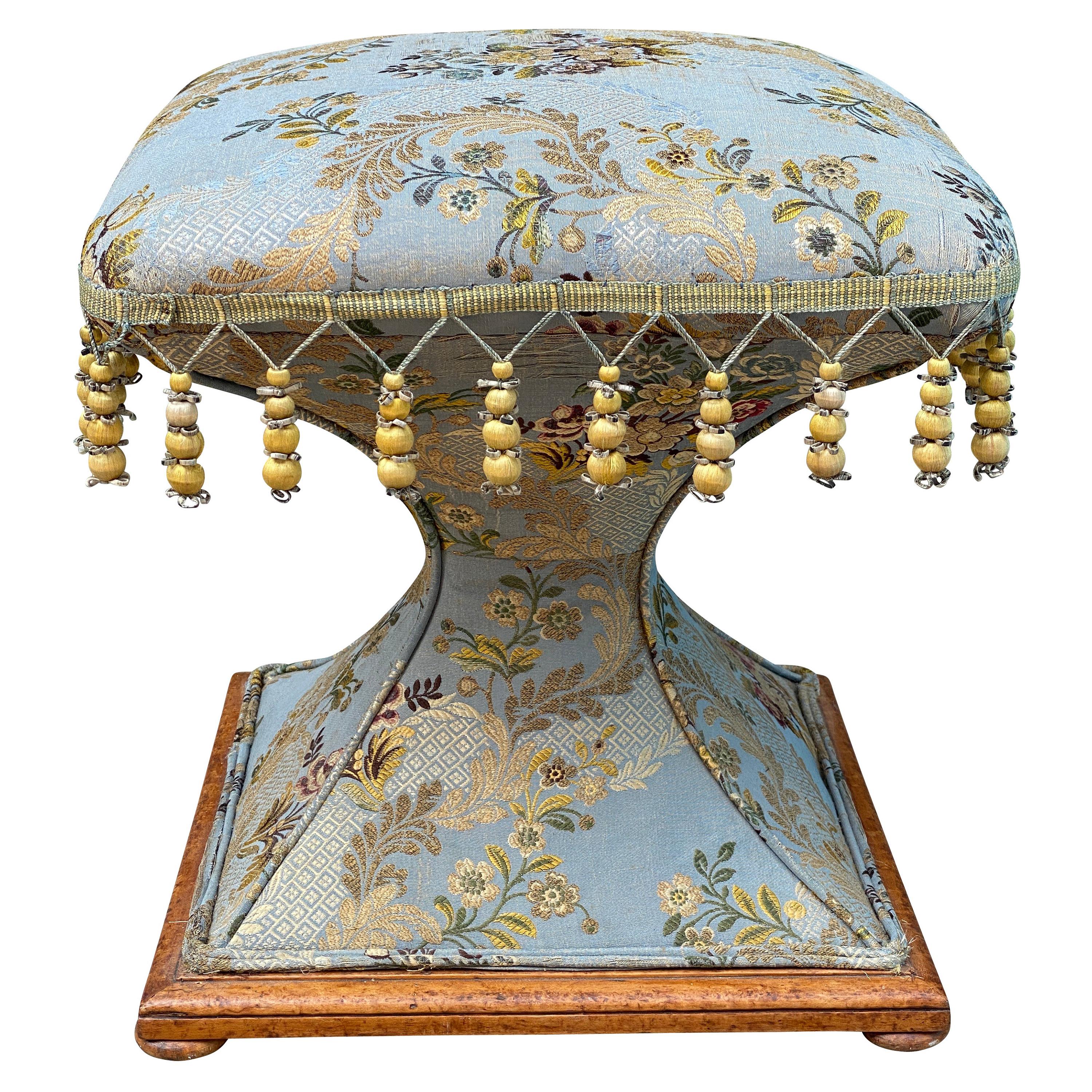 Early Victorian Maple Footstool