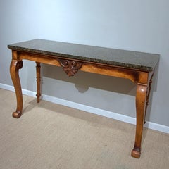 Early Victorian Marble Top Console Table