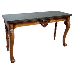 Early Victorian Marble Top Console Table