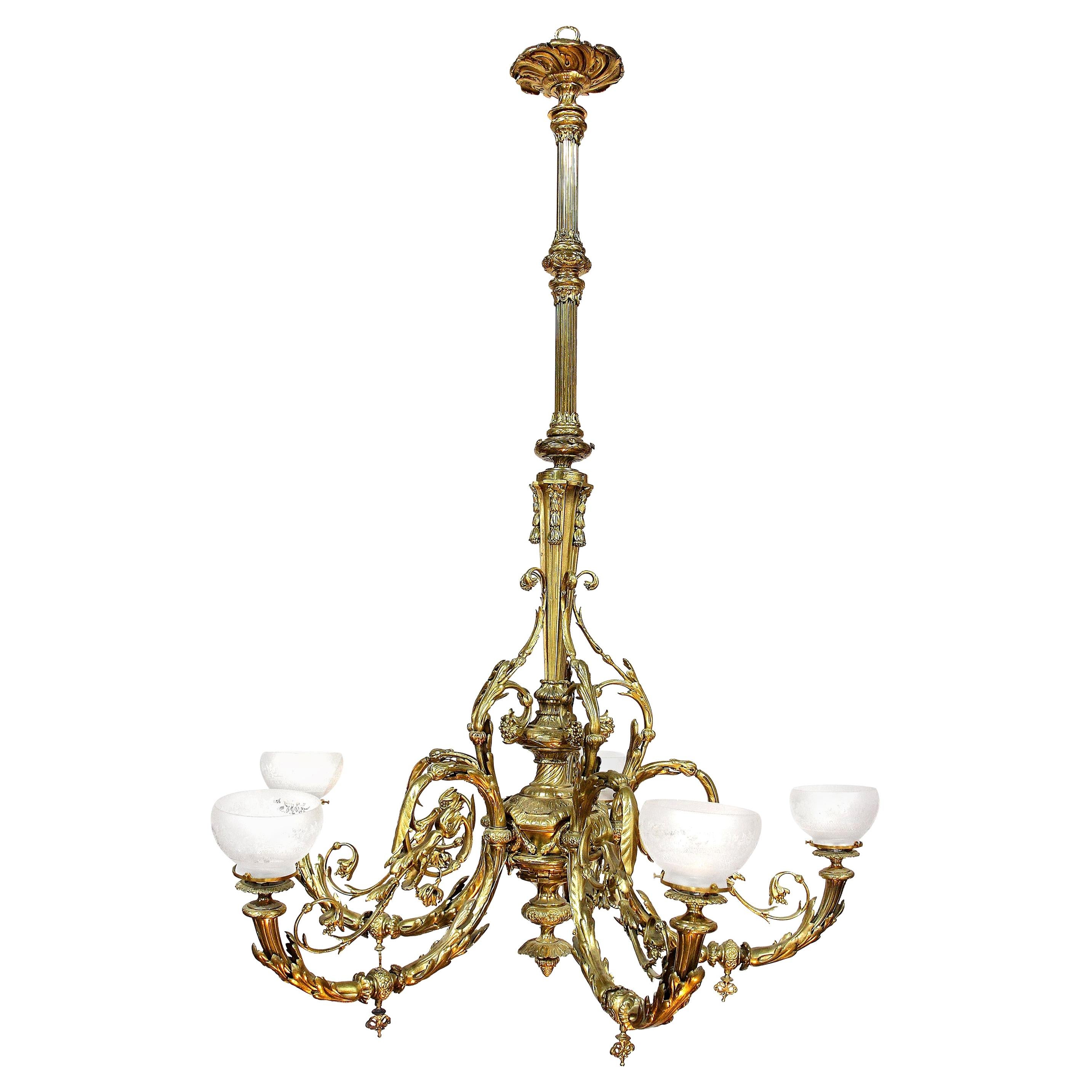 Frosted Gothics Twig Chandelier | 6 Light Frosted Gothics Twig Chandelier | 6 Light